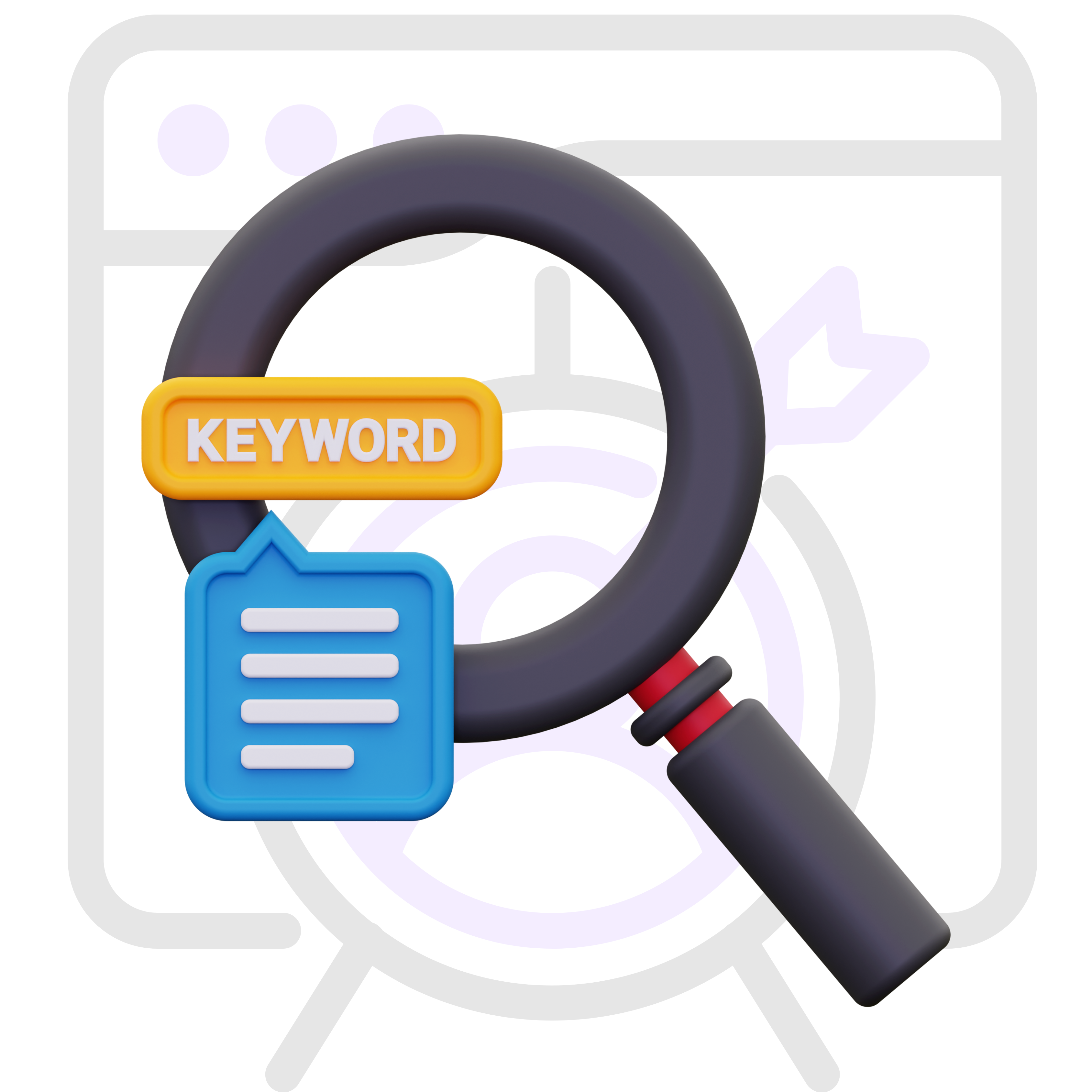 Keyword Research​ Graphic