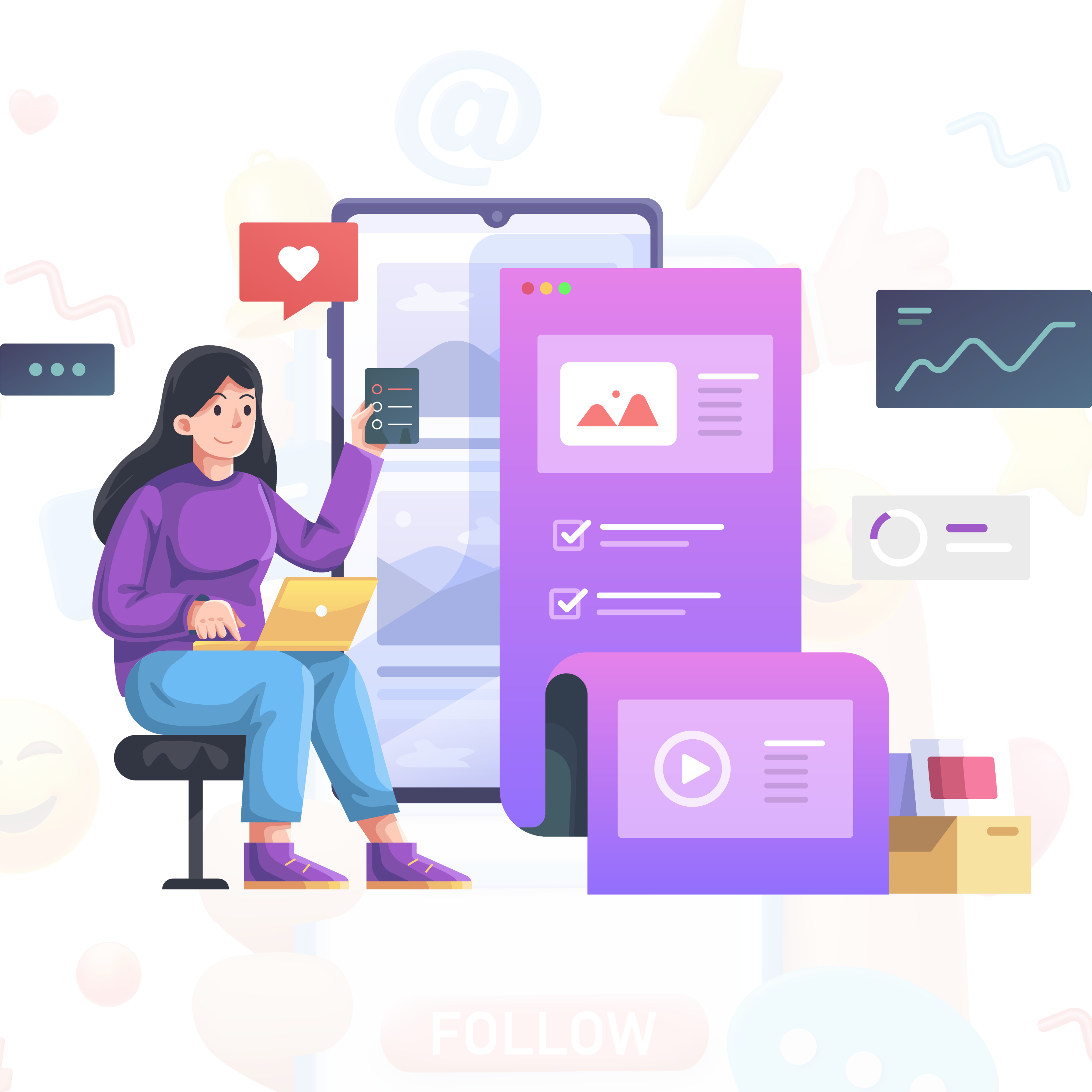 Social Media Content​ image